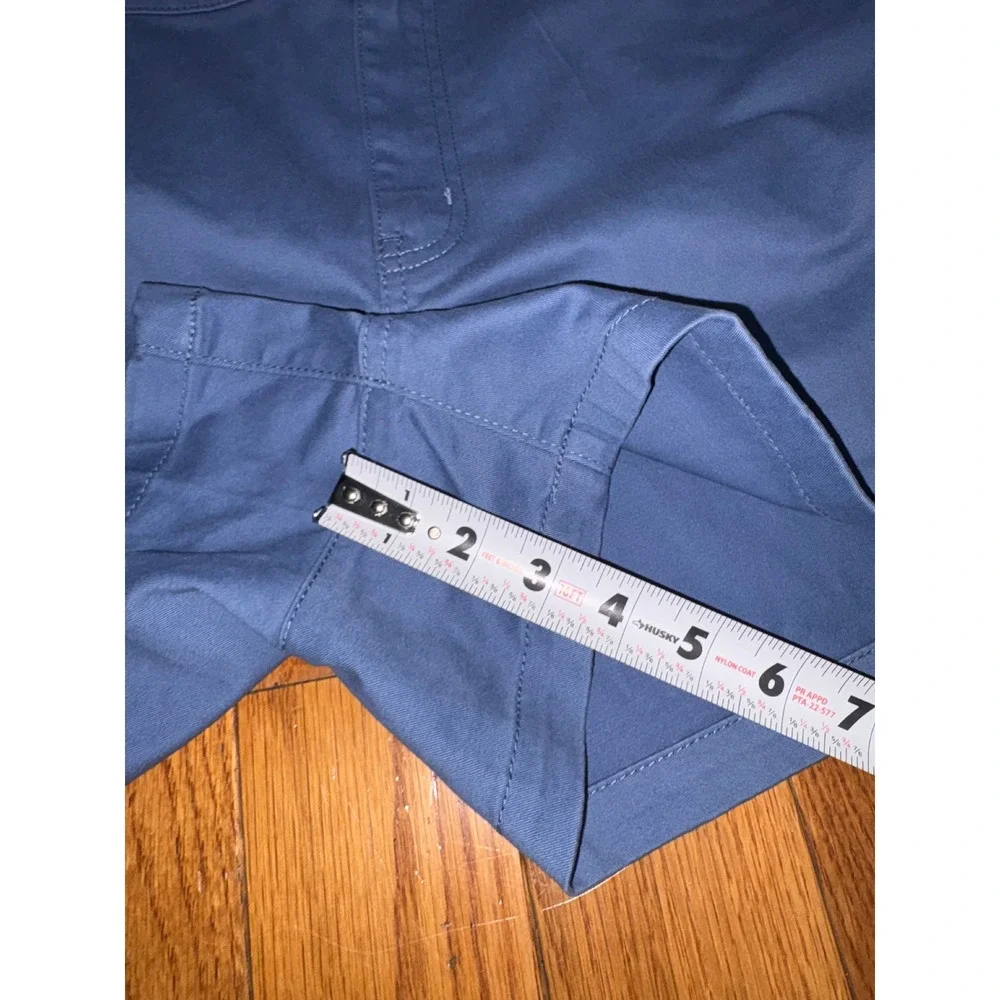 a.n.a a new approach Bijou Blue Mid-Rise Shortie Short 18 3.5